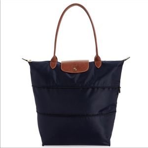 ⚡️FLASH SALE⚡️NWT Longchamp Le Pliage Expandable Tote in Marine